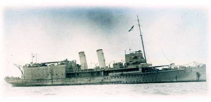  HMS Empress seaplane carrier 